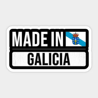 Made In Galicia - Gift for Galician With Roots From Galicia Sticker